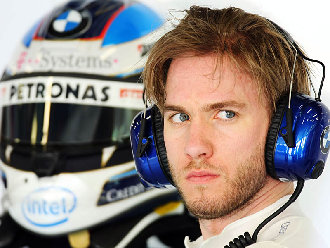 Nick confirmed as Mercedes Reserve driver after speculation Nick-Heidfeld3