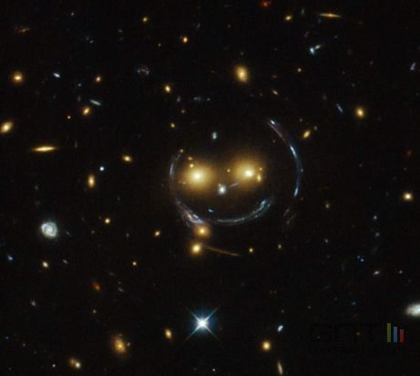 La Nasa découvre une galaxie en forme de smiley Sds-j1038-plus4849-galaxies-smiley_0901CC000001619451