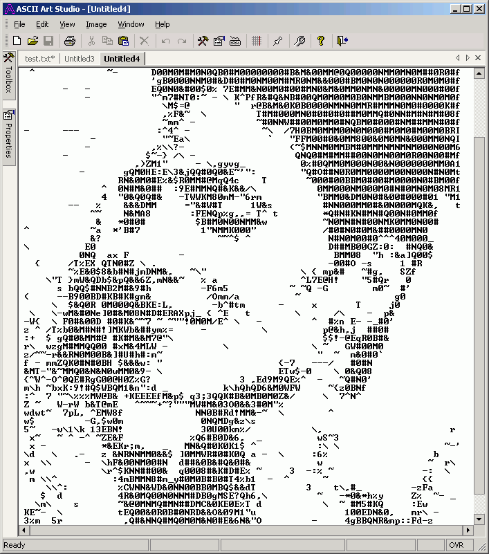 &&&& برنامج ASCII Art Studio لتحويل الصور إلى أكواد &&&& Aas_screenshot7