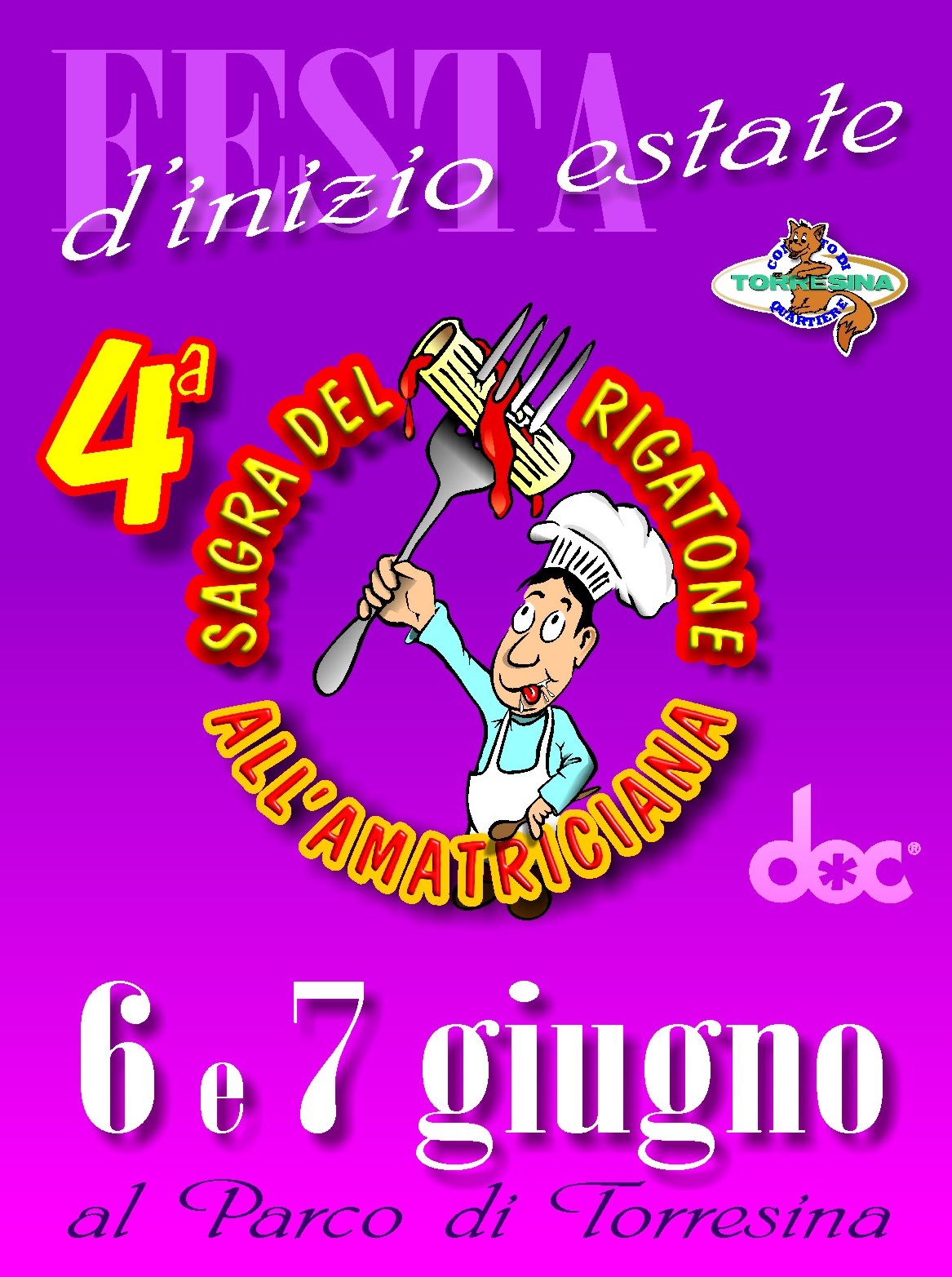 SAGRA DEL RIGATONE ALL'AMATRICIANA SagraTorresina2015