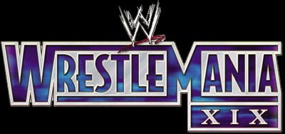 Recuerdo Wrestlemania 19 Logo