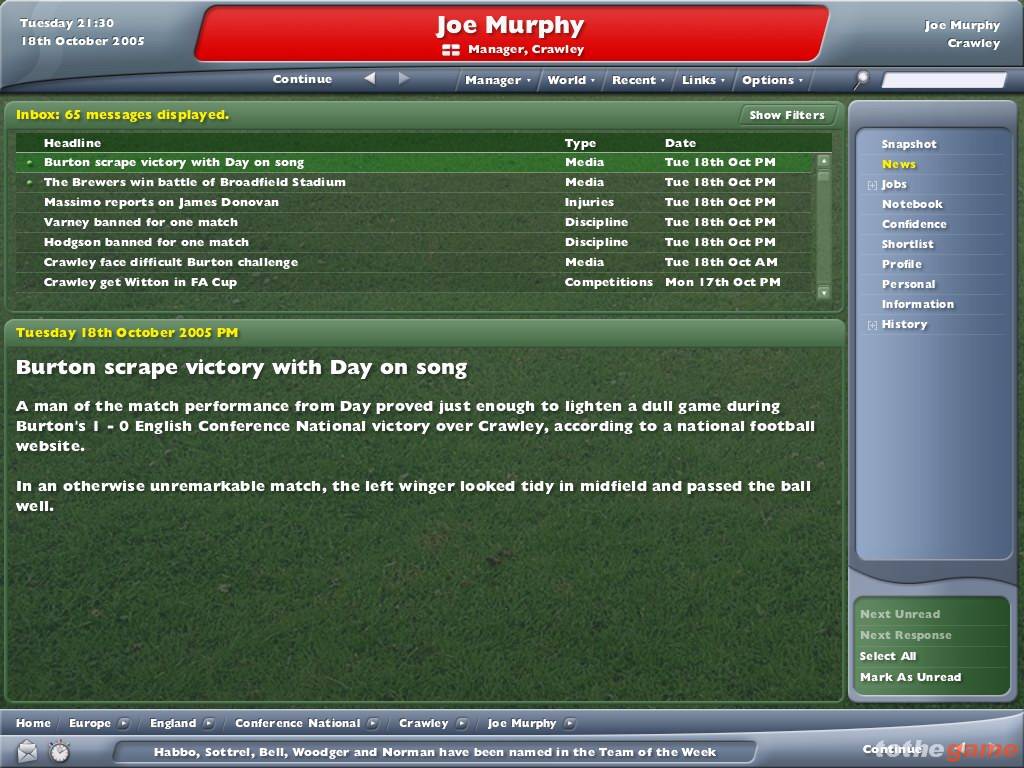 Football Manager 2006 - FULL indir  Screen4_large