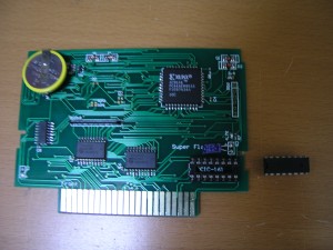 Flash Card para o Super Famicom (Snes) Superflash8