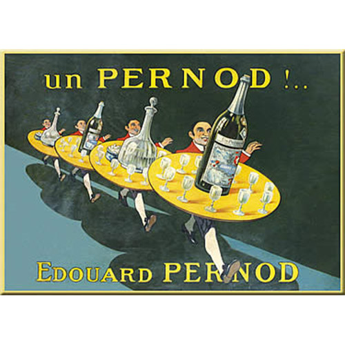 Les affiches du temps passé quand la pub s'appelait réclame .. - Page 34 Carte-metal-edouard-pernod-4