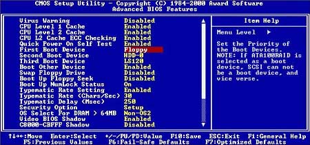 FLASHAGE DE BIOS Boot2