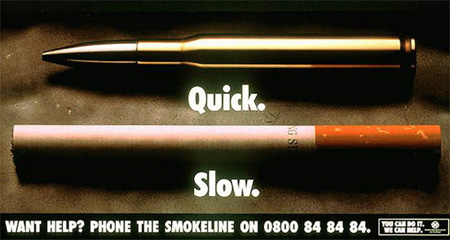 اعلانات مميزه ضد التدخيــن Antismoking18