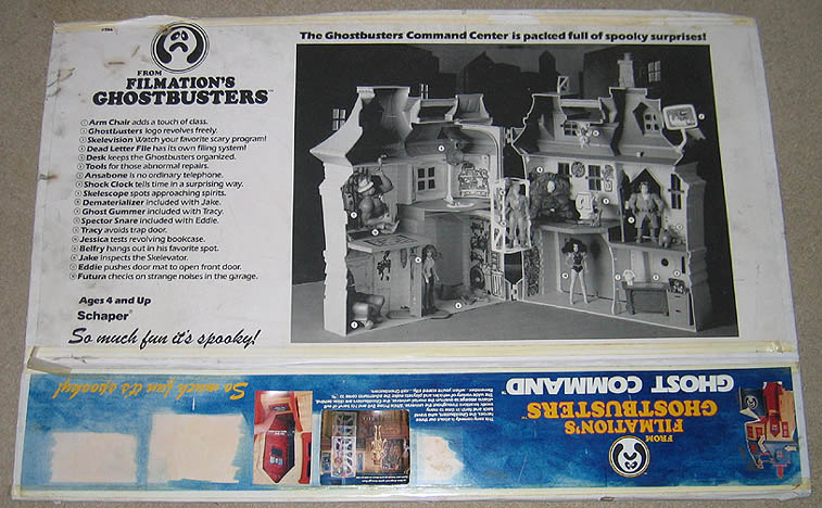 Let's go Ghosbusters !! GHOSTBUSTERS FILMATION CommmandCenterMockUpBox1b