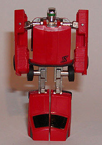 GO BOTS / ROBO MACHINE Gobots - Tonka Bandai TailPipeRedLoose1a