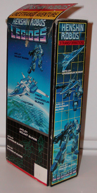 legioss de genesis climber mospeada-robotech 3eme saison LansayBlueTredsFighterMIB2a