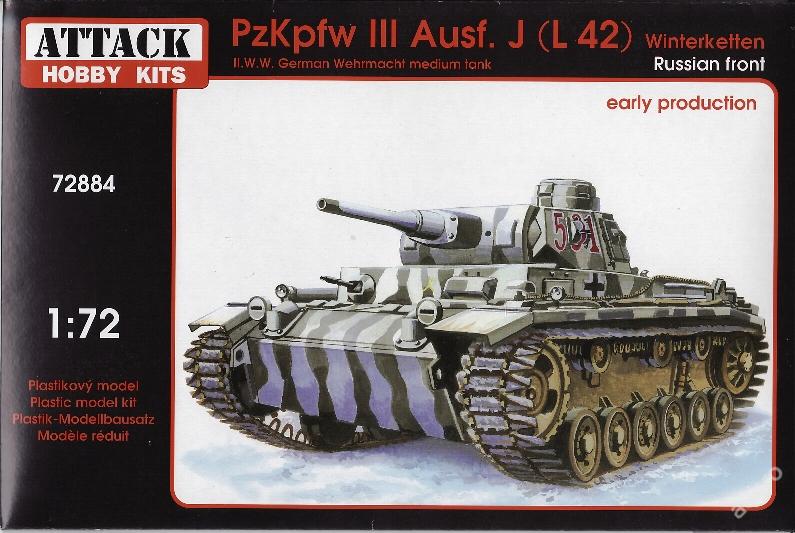 PANZER III J early . ATTACK AT72884