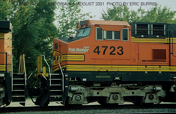 Repaint SD40-2 Bnsf4723