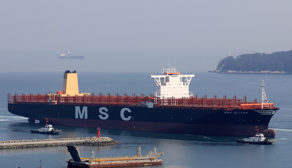 ITF questiona vantagens dos mega-navios MSC-Oliver