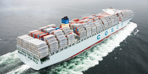Cosco encomenda 11 navios de 19 000 TEU Cosco
