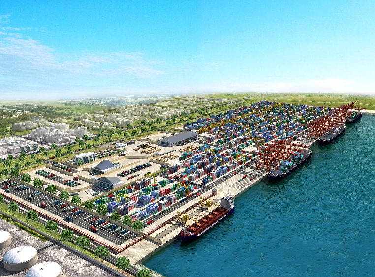 África Ocidental multiplica terminais de um milhão de TEU Terminal-de-Contentores-de-Lekki