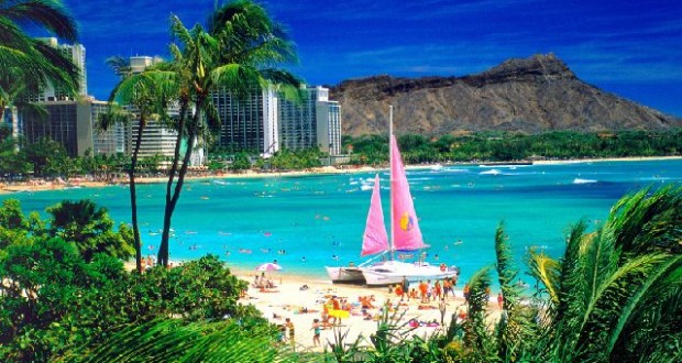 أجمل شواطئ في العالم Hawaii-620x330