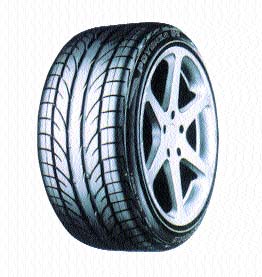 لماذا إطارات السيارات سوداء؟ Tyre