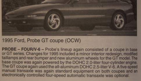 Ford Probe ... 207