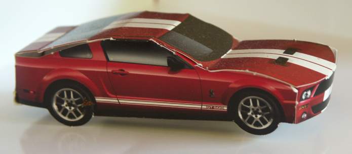 Shelby Mustang 2008 en carton 395