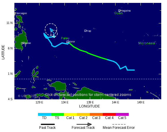 Tempête tropicale Peipah Domeng - Fortes pluies sur les Philippines 201405W