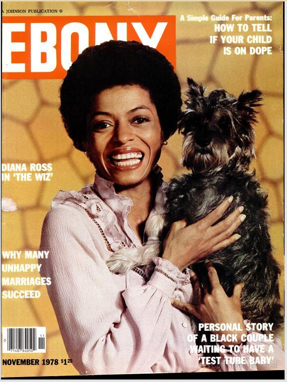 Michael Jackson NON è Stato il Primo Artista Nero a Perdere la Pigmentazione a Causa della Vitiligine Ebony-magazine-november-1978-cover