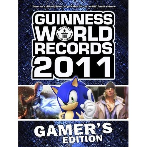 sonic en la portada del guinnes 2011 Guinness