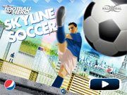 لعبة فنون كرة القدم Skyline-soccer