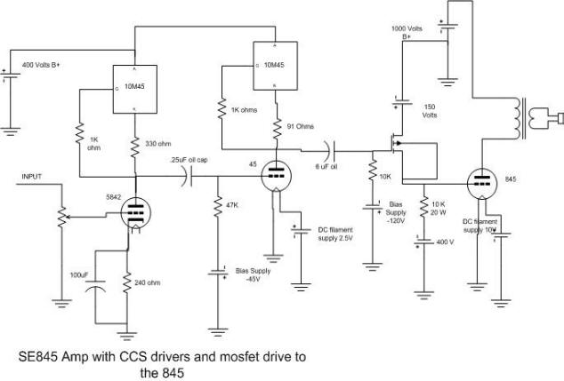 mosfet drive 2SK2700 SE845Amp2