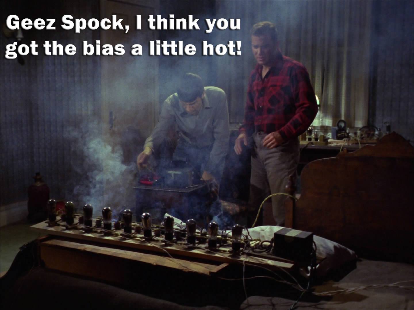 Tube Bias info Spock