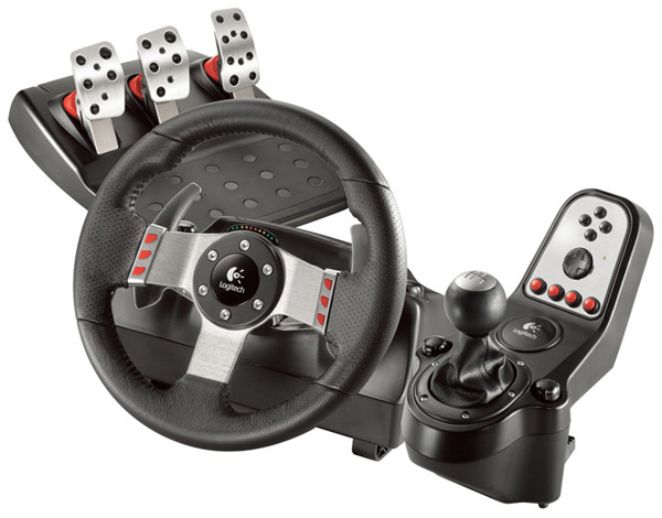 Logitech G27 Racing Wheel, un volante de videojuegos para pilotos profesionales Logitech_g27_01