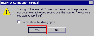 Windows XPde Zone Alarm Kurulumu ve Kullanm Wxpzna02