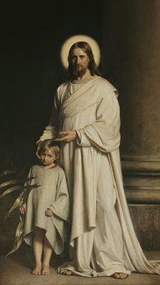 #1- Chaîne de prières pour nos défunts et leurs proches. - Page 12 Jesus-with-children-1007