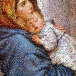    Christian Mosaic Pictures : TURNBACK TO GOD  Mary-And-Jesus-Mosaic-150x150