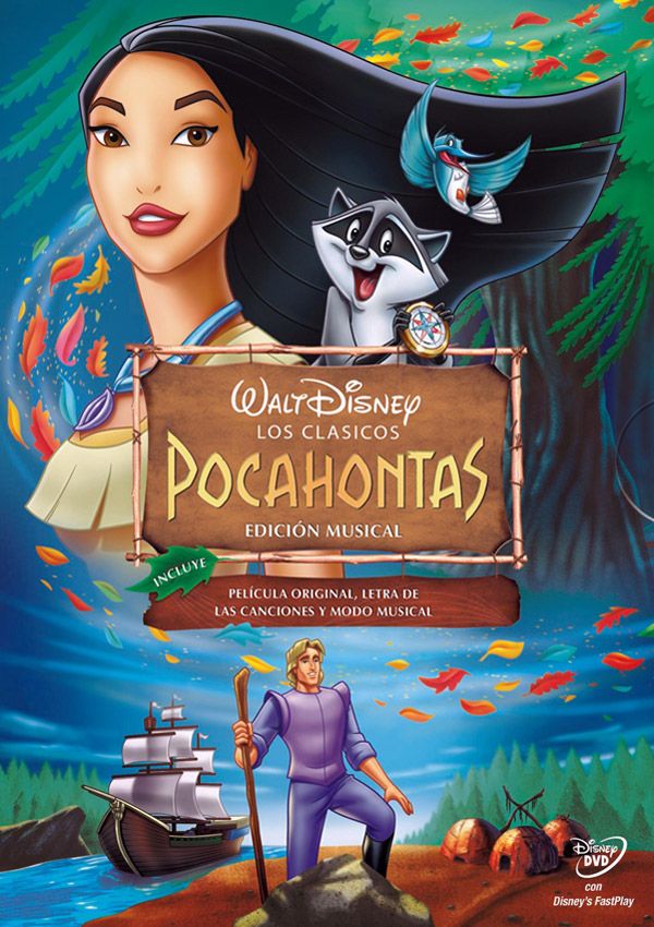 Películas Disney  Pocahontas-dvd-musical