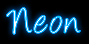 Simple Neon Text Effect Step4