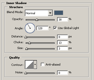 درس تصميم شاشة lcd  Innershadow3