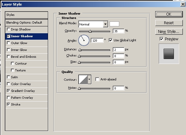 Izrada navigacije za web stranicu Photoshop-sivanavigacija2