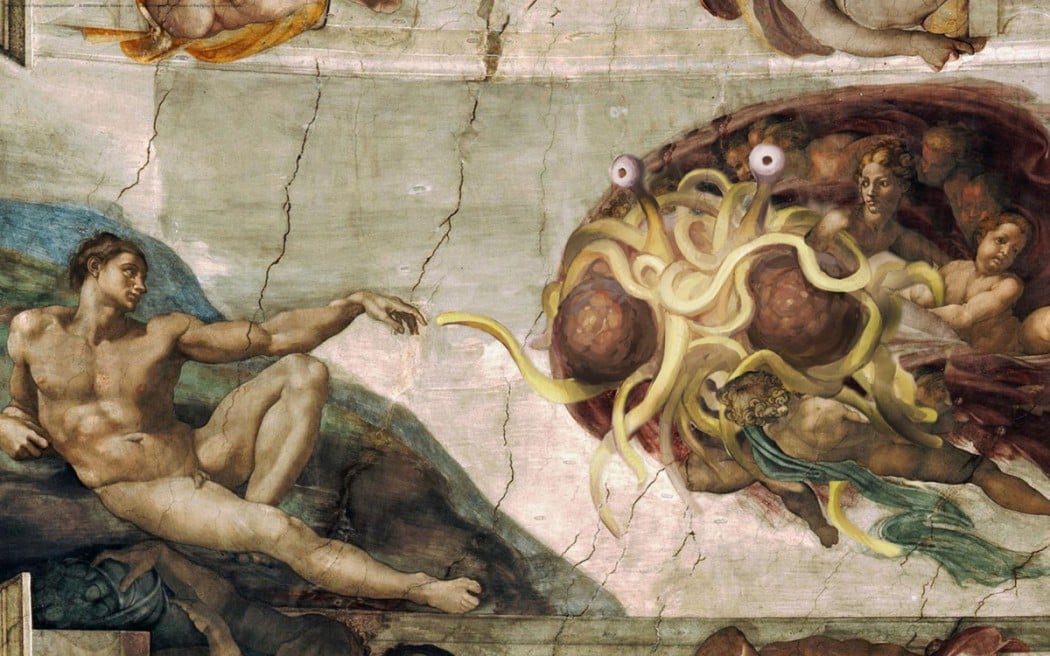 Parce qu'il faut bien en parler quelque part - Page 3 Pastafarisme-monste-spaghetti-volant-1050x656