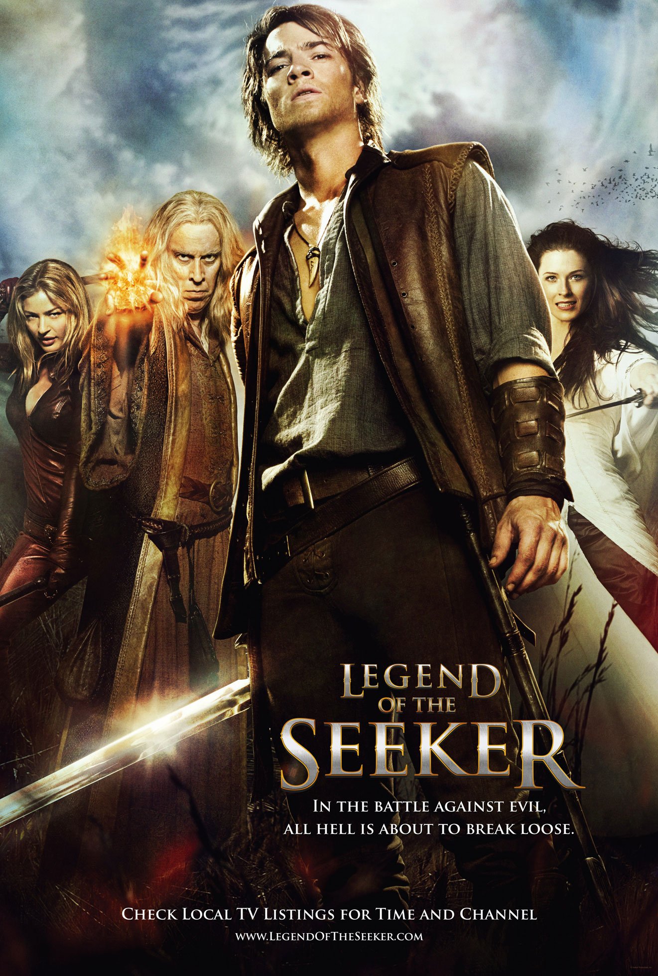 مسلسل الأكشن الأسطوري الرهيب Legend of the Seeker الموسم الثاني بجودة HDTV تحميل مباشر  Legend_of_the_seeker_2008_433_poster