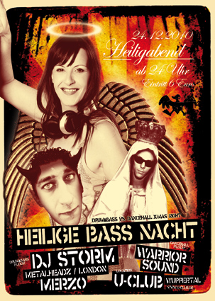 24.12.10 - Heilge Bass Nacht - DnB vs. Reggae & Dancehall @ U-Club - Wuppertal Storm_web