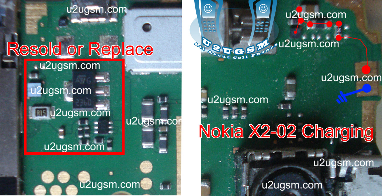 حل مشكلة شحن نوكيا X2-02 Nokia-X2-02-Not-Charging-Problem-Solution-Ways