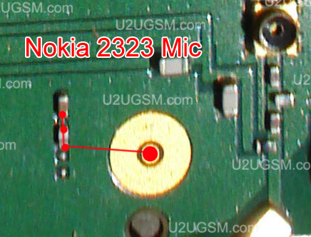 حل مشكلة مايك نوكيا 2320 Nokia-2320-Classic-Mic-Problem-Solution-Jumper-Ways