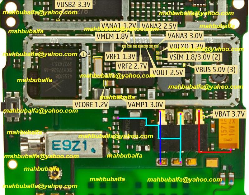 حل مشكلة نحسات ريش البطارية نوكيا X2 Nokia-X2-Battery-Terminals-Point-Problem-Jumper-Ways