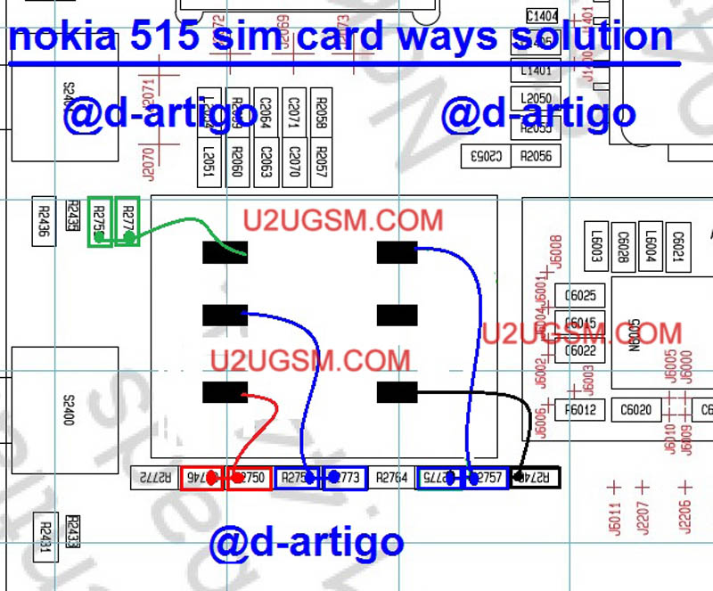 حل مشكلة ادخل البطاقة sim نوكيا 515 Nokia-Asha-515-Insert-Sim-Problem-Solution-Jumper-Ways