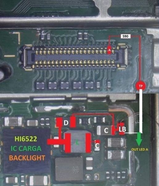 حل مشكلة اضاءة هواوي Huawei Y9 2018 Huawei-Y9-2018-Light-Problem-Solution-Easy-Jumper-Ways