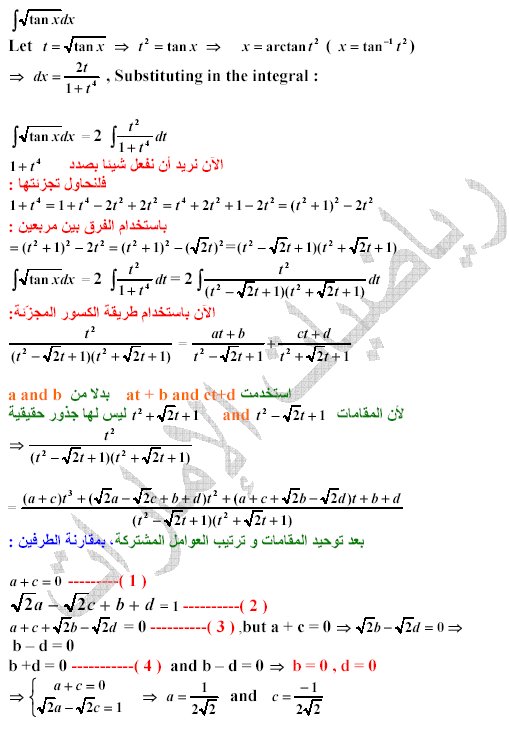 الحقيقة المرة عن التكاملات  Integanas11