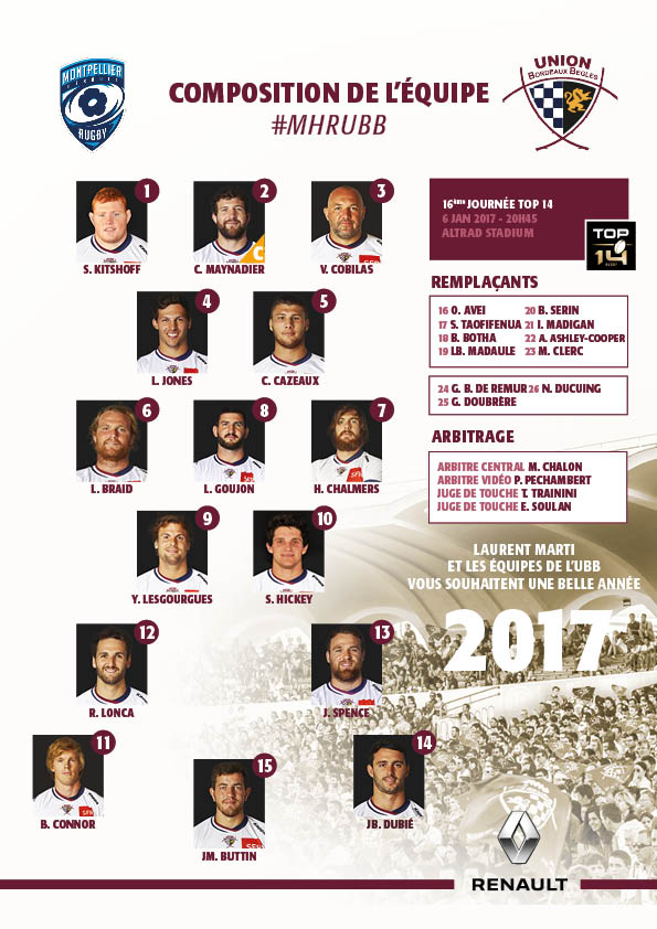 TOP14 - 16ème journée : Montpellier / UBB - Page 3 Compo_MHRUBB