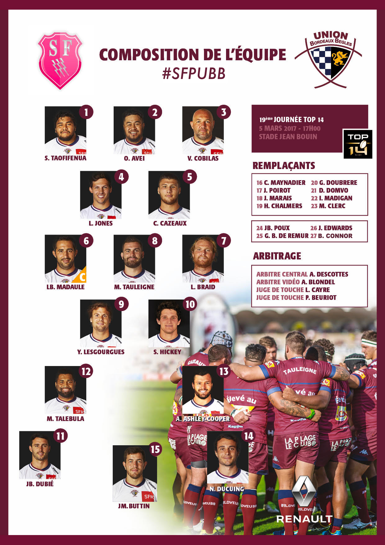 TOP14 - 19ème journée : Stade Français / UBB - Page 2 Compo-sfpubbDEF