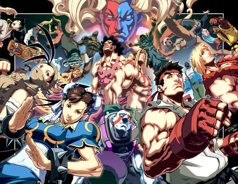 Street Fighter Fanarts  Comic_sfiiinewgen