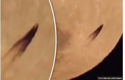 UFO News - Dark Object Filmed as It Crosses in Front of Moon plus MORE Black-object-near-moon