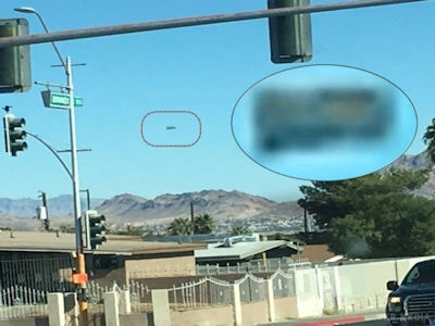 UFO News ~ Rectangle UFO Caught on Photo over Las Vegas plus MORE Ufo-las-vegas